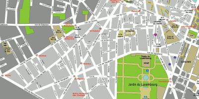 Mapa de 6º arrondissement