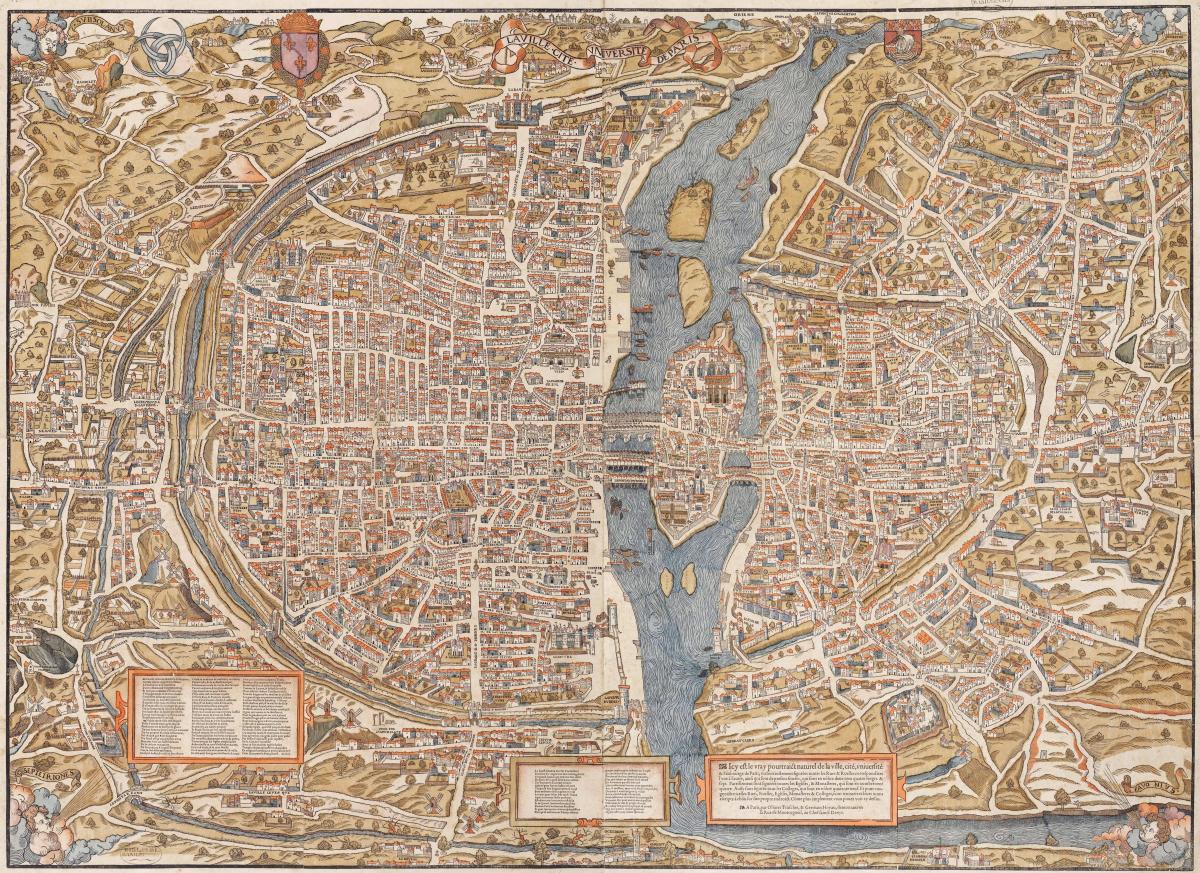 Mapa do Vello París