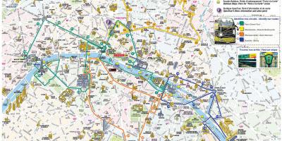 Mapa de Abrir paseo de París