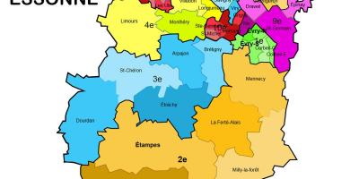 Mapa de Essonne