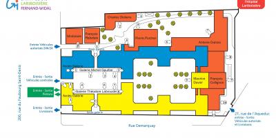 Mapa de Fernand-Widal hospital