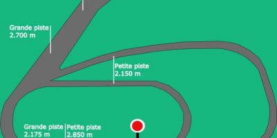 Mapa de Vincennes Hipódromo
